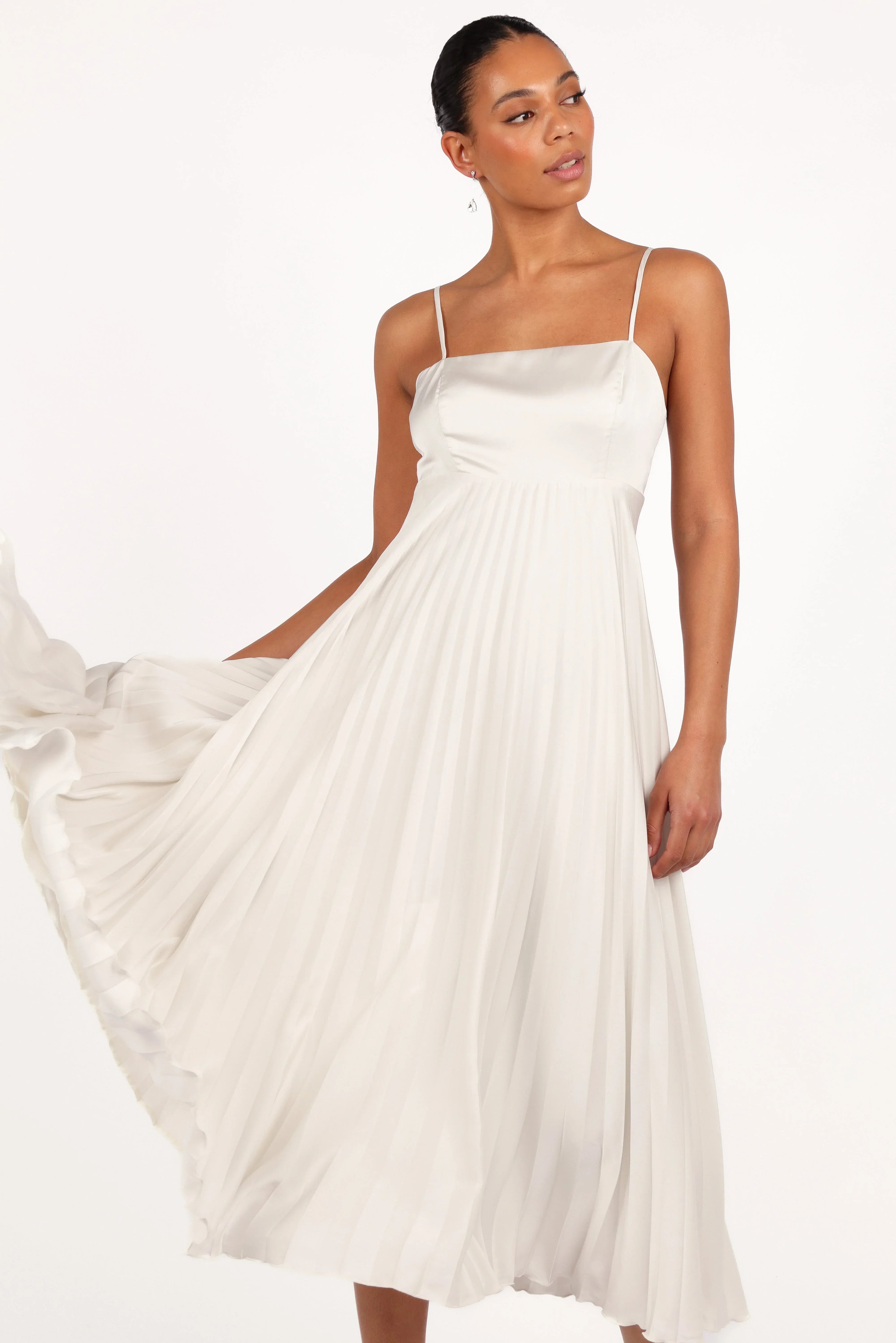 Robe longue Keegan - Blanc