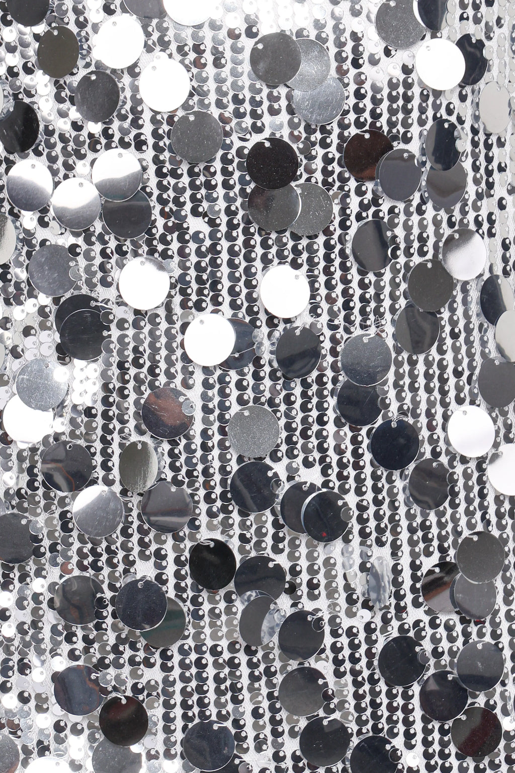 Mini-robe à sequins Stella - Argentée