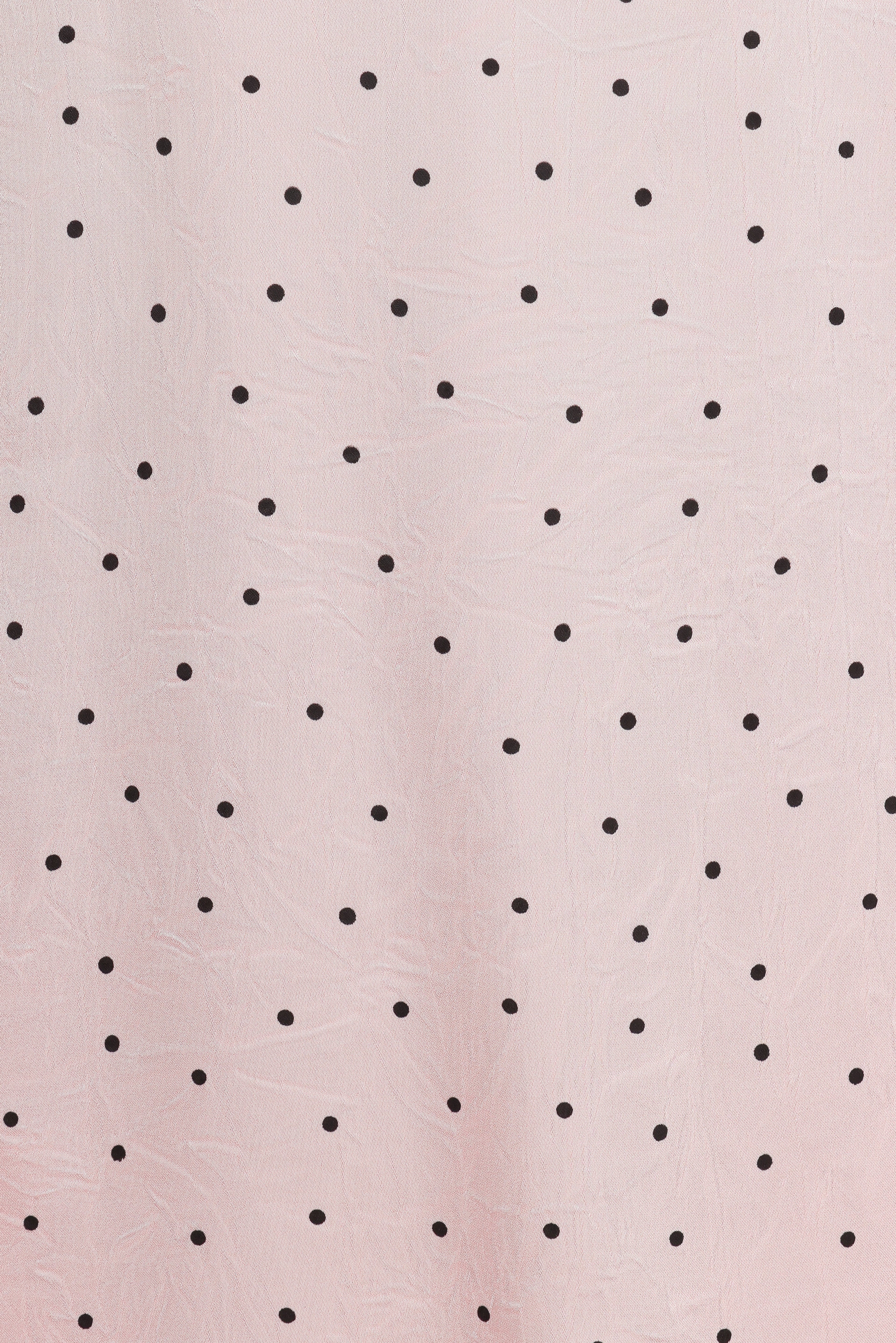 Gabrielle Mini Dress - Pink Polka Dot