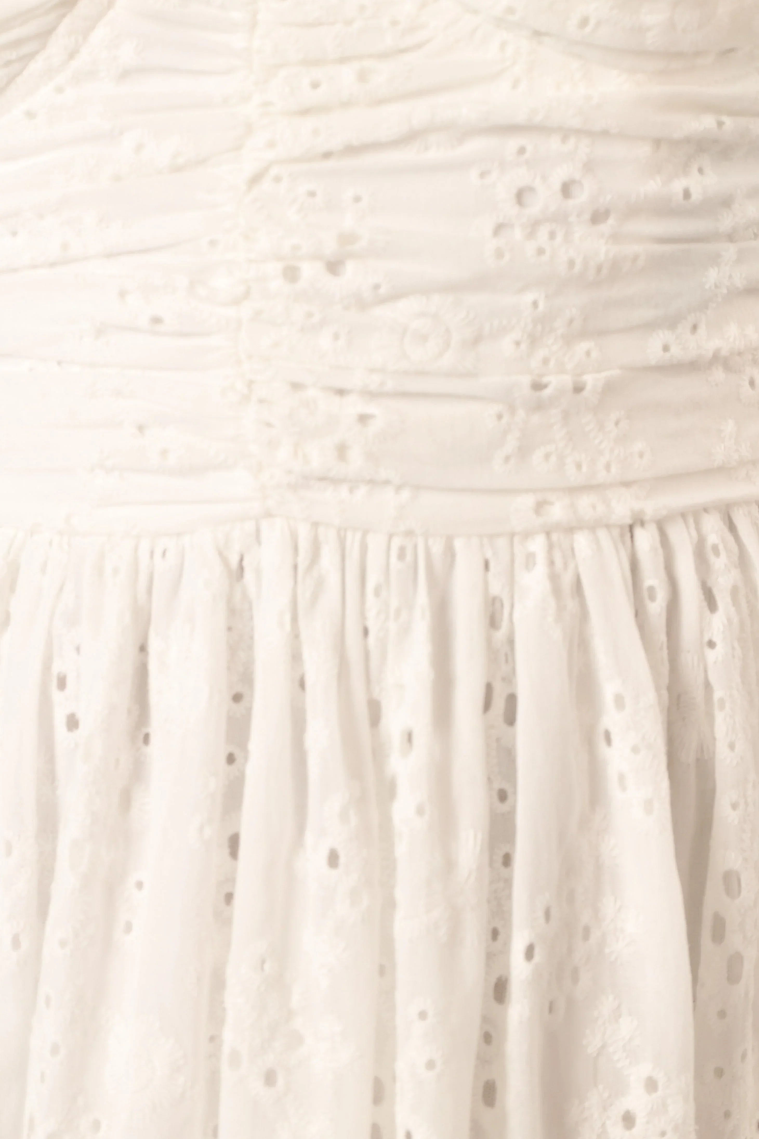 Robe longue Fiora - Blanc