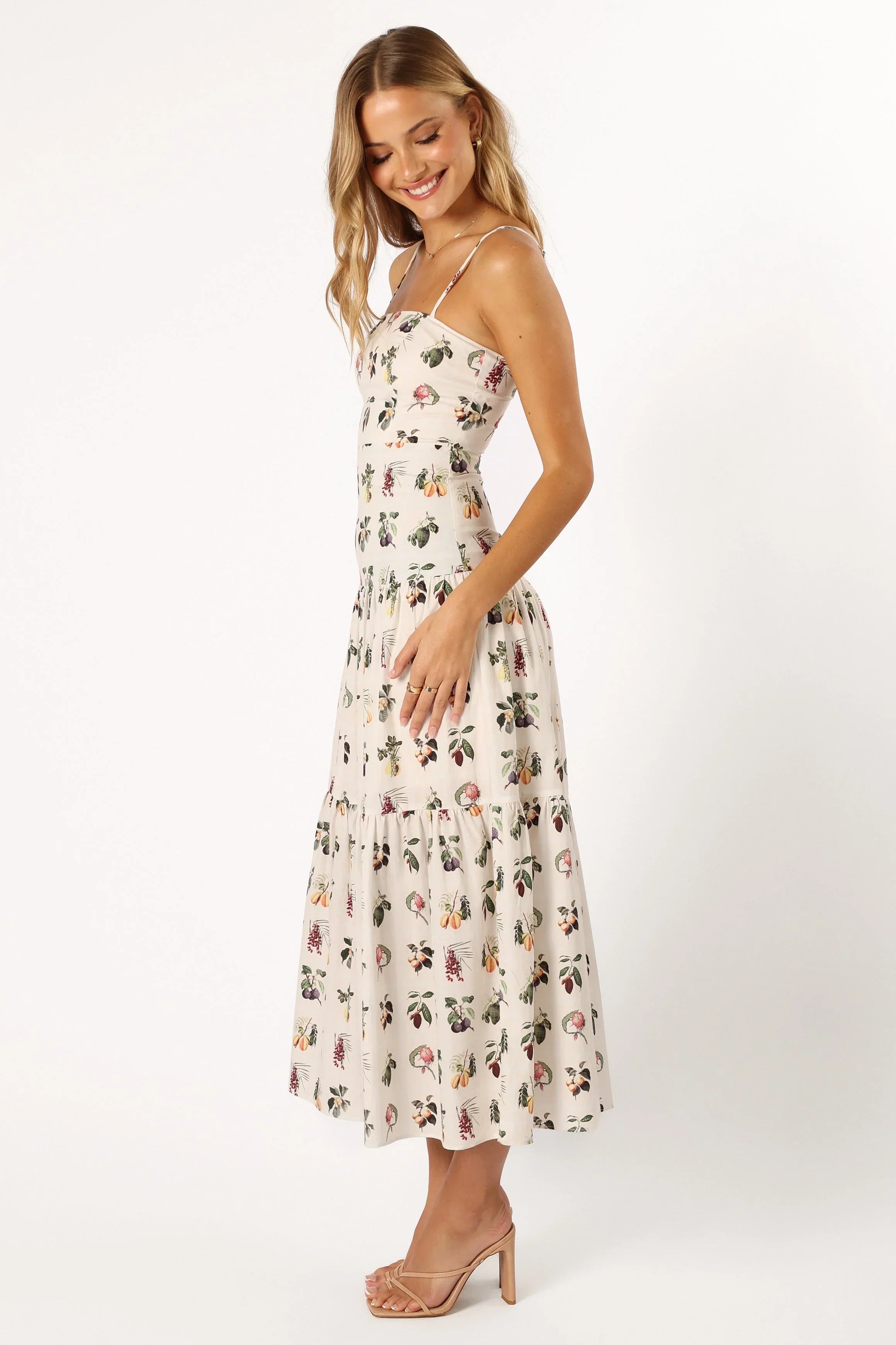 Robe midi Botanique - Fleurie