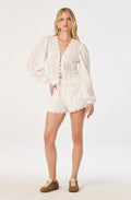 Leah Eyelet Embroidered Shorts